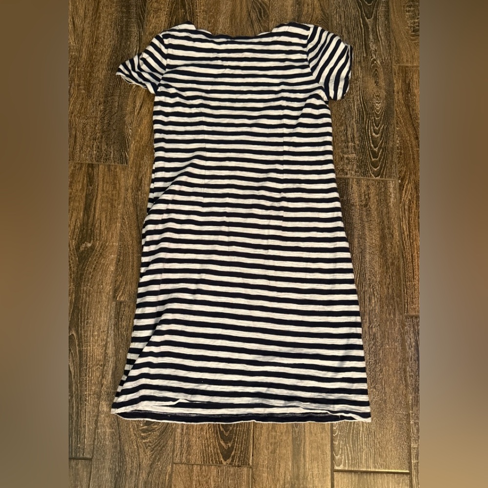 Talbots Black and White Raglan Sheath Dress